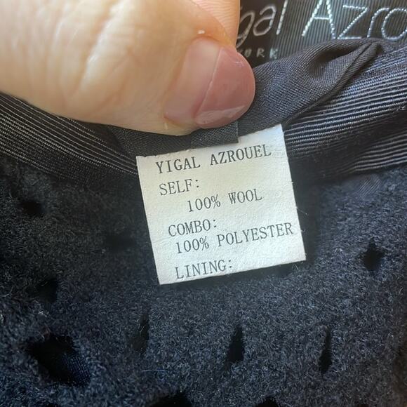 Yigal Azrouël Vintage Wool & Silk Skirt - Picture 6 of 9